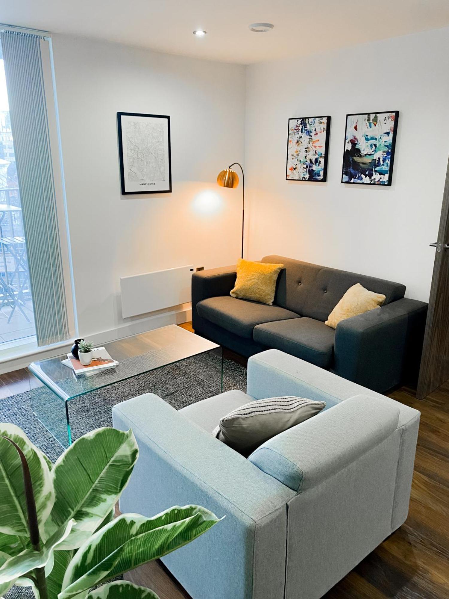 The Panda - Modern 2 Bedroom Apt In Manchester City Centre Εξωτερικό φωτογραφία